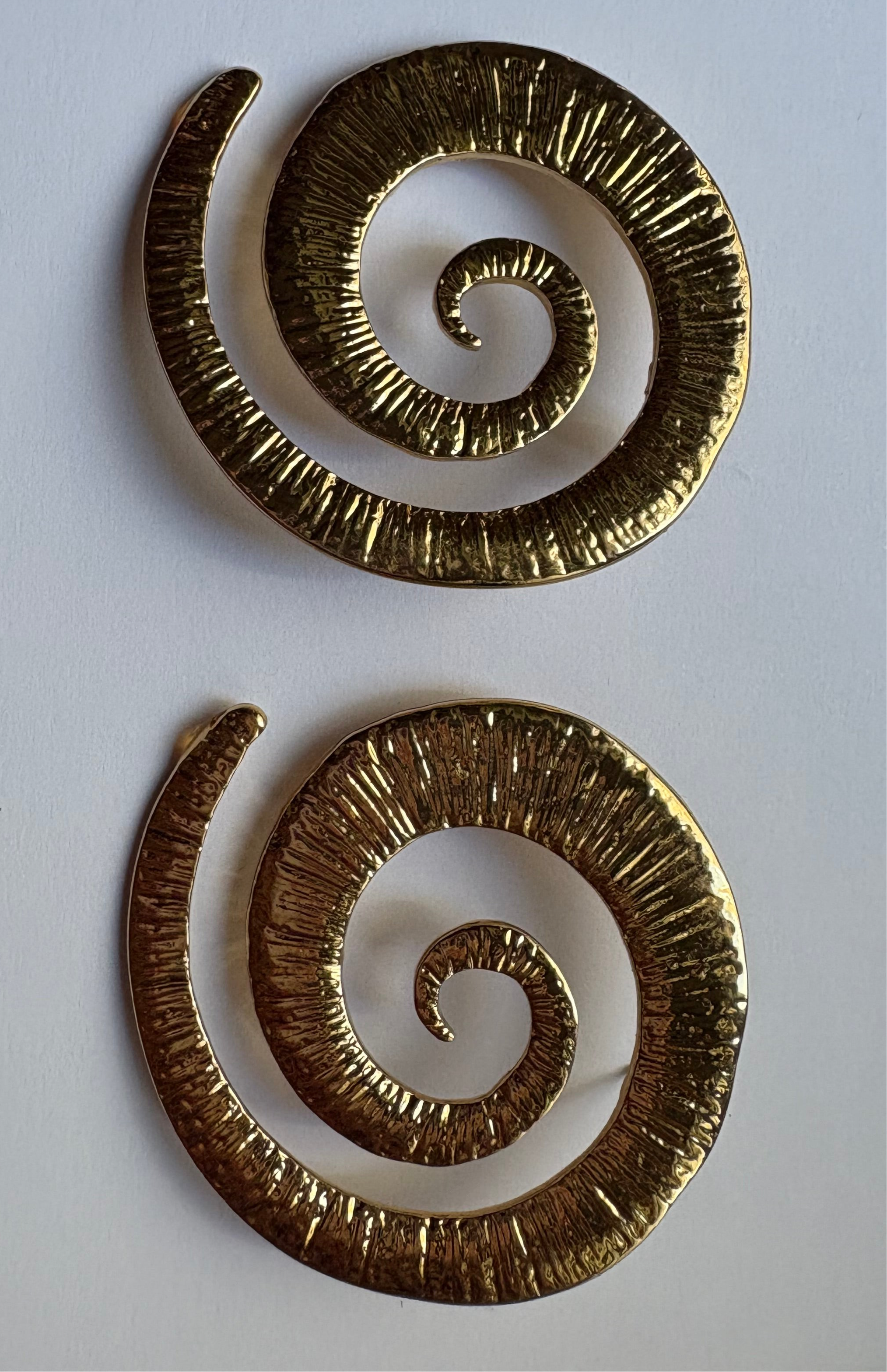 Pendientes Espiral
