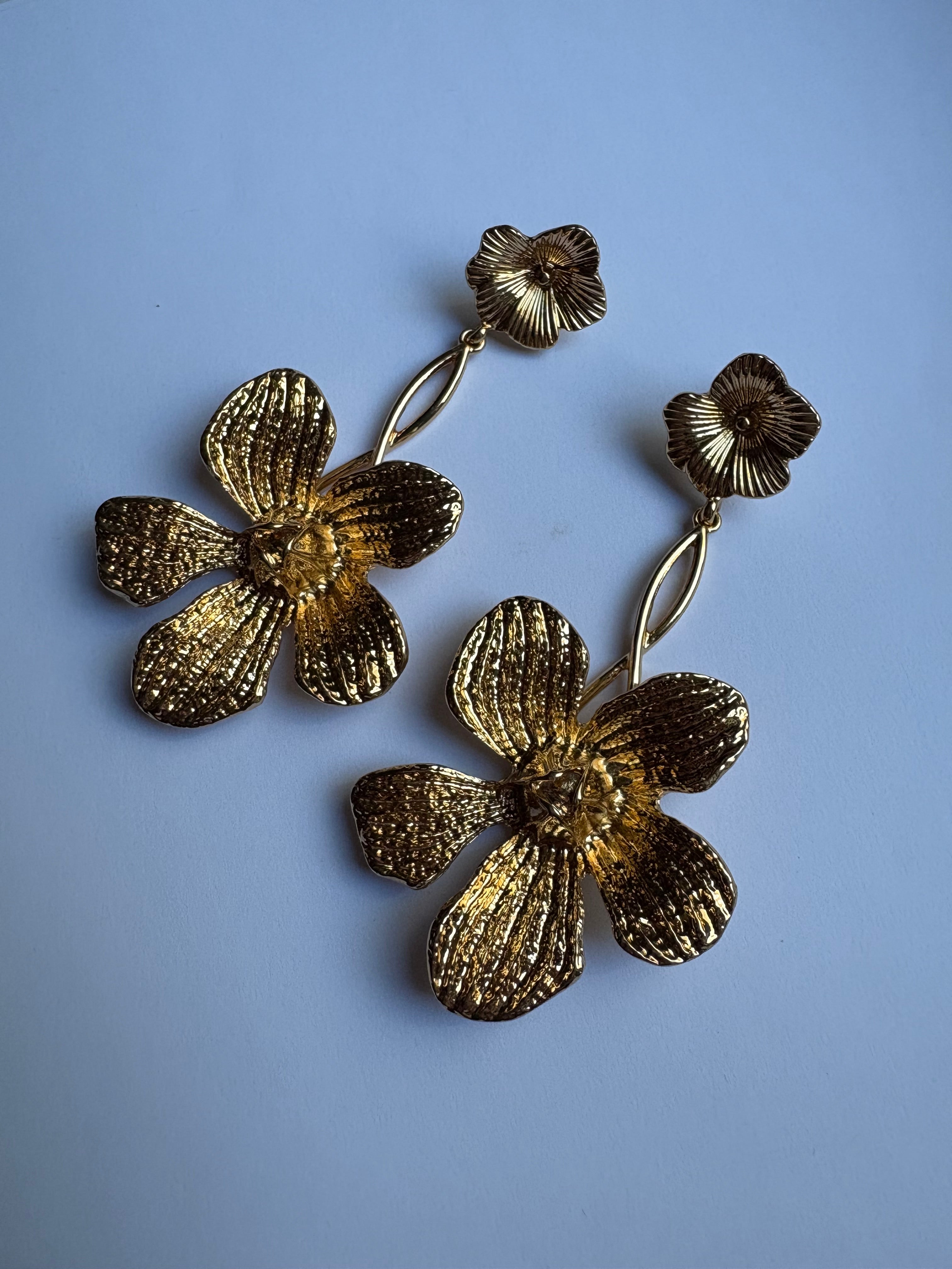 Pendientes Maxi flor